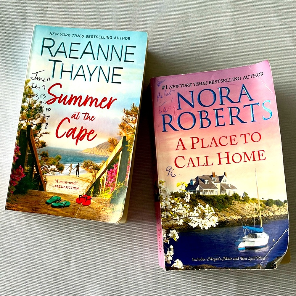 2 Romance Novels: Summer at the Cape and A Place to Call Home